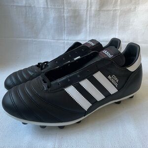 Adidas Copa Mundial Soccer Cleats Black White Leather Men’s Size 9.5 015110